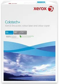 Xerografický papier Colotech, pre digitálnu tlač, A3, 160g, XEROX